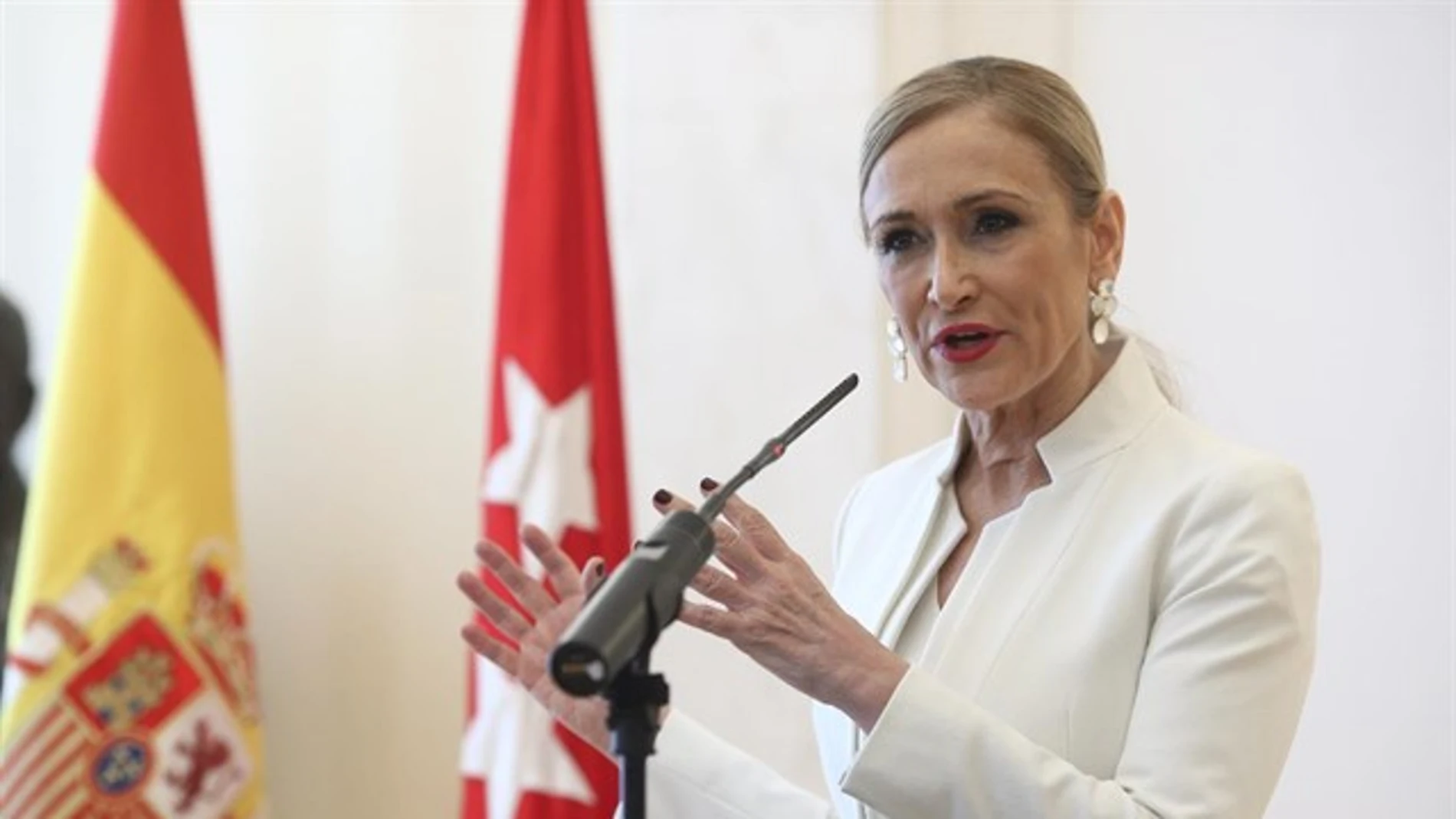 La expresidenta de la Comunidad de Madrid, Cristina Cifuentes La expresidenta de la Comunidad de Madrid, Cristina Cifuentes