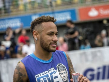 Neymar, en un acto