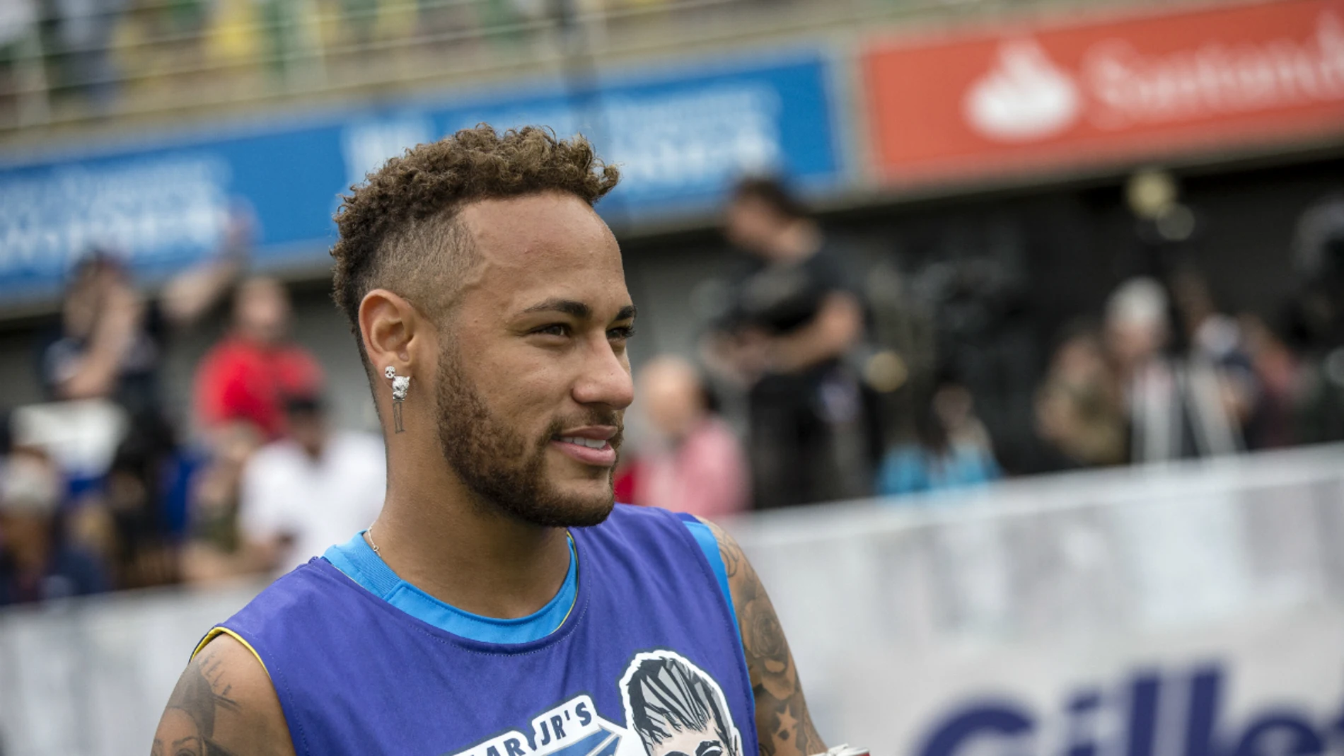 Neymar, en un acto Neymar, en un acto