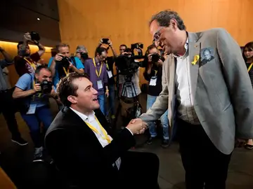 Bonvehí, felicitado por Torra Bonvehí, felicitado por Torra