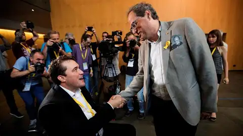 Bonvehí, felicitado por Torra Bonvehí, felicitado por Torra