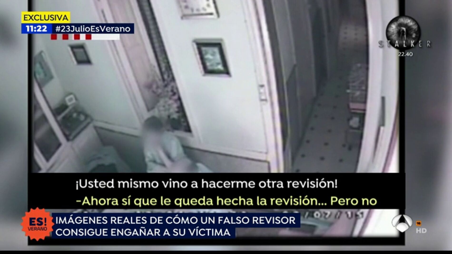 C&Aacute;MARA OCULTA | As&iacute; estafan los falsos revisores del gas a dos ancianos en su casa de Barcelona