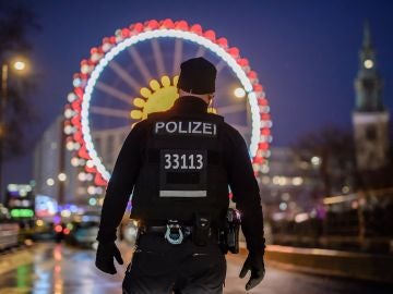 Imagen de la Policía alemana en Berlín. 