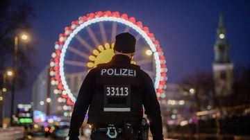 Imagen de la Policía alemana en Berlín. 