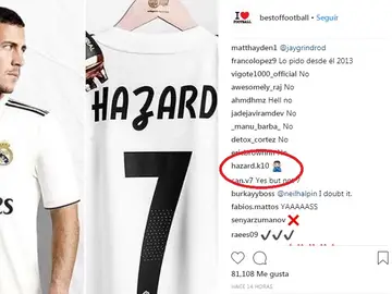 La encuesta sobre Hazard con el comentario de su hermano La encuesta sobre Hazard con el comentario de su hermano