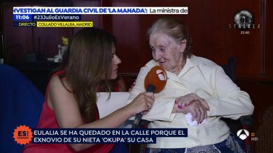 El drama de Eulalia, una anciana de 98 años que encuentra su casa 'okupada' al regresar del hospital