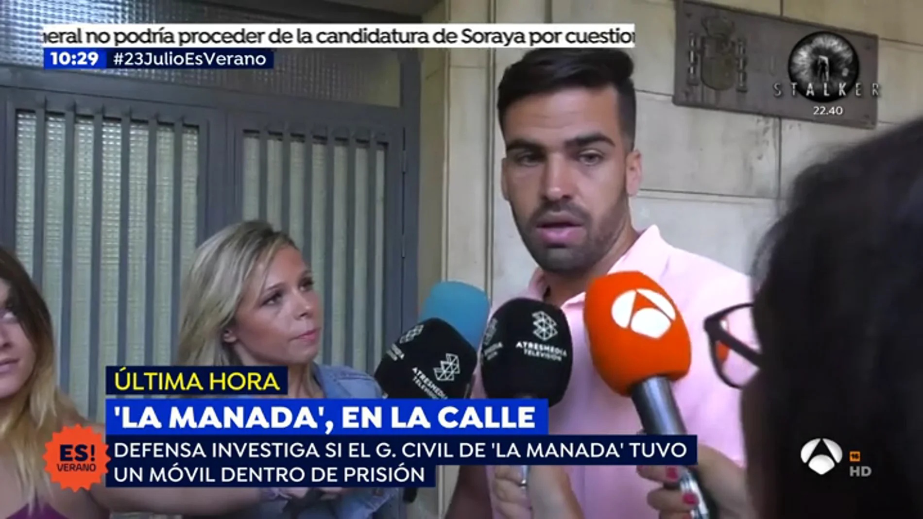 El guardia civil de 'La Manada' rompe su silencio: "Es totalmente falso que haya tenido un móvil en prisión"