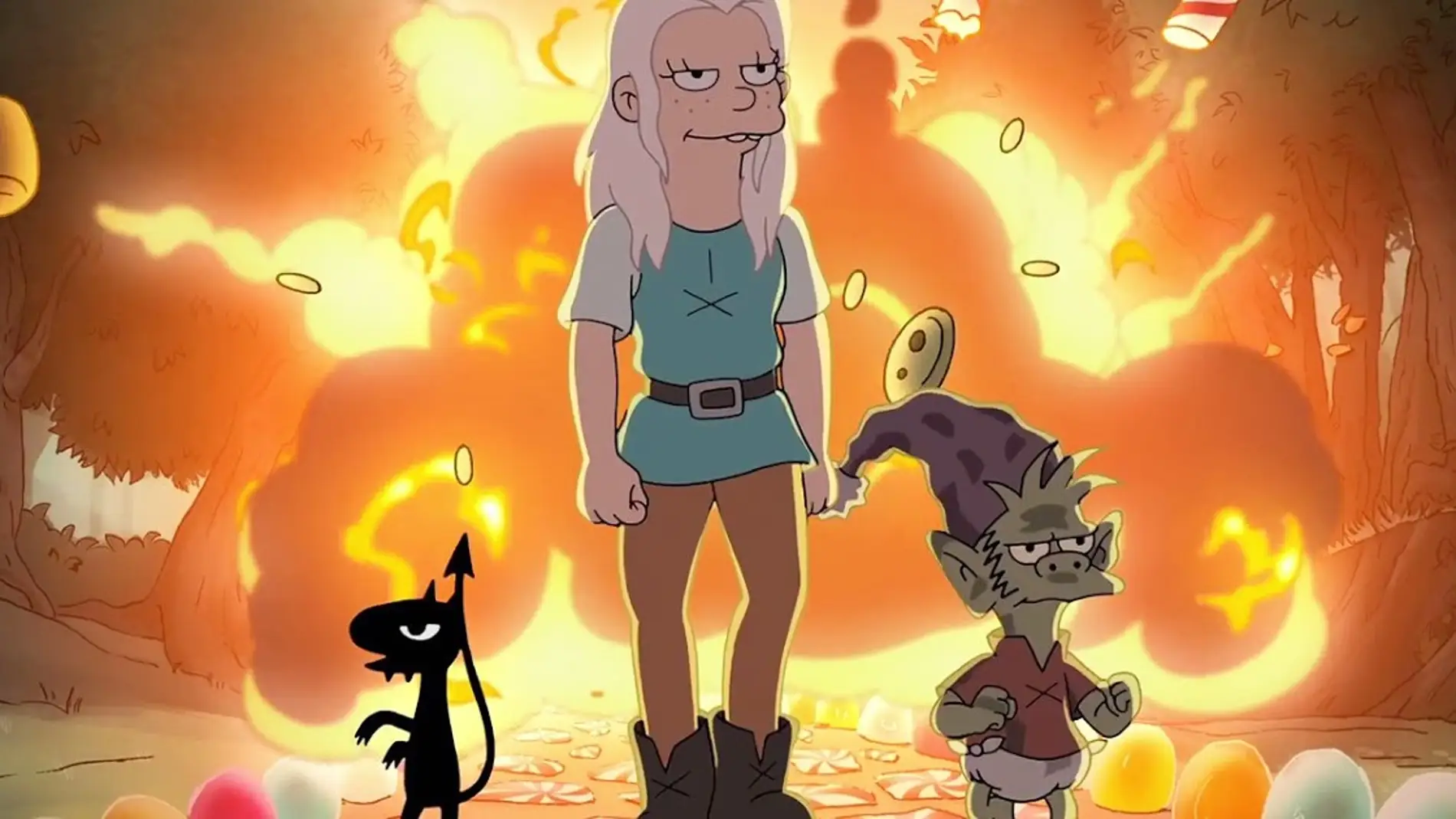  Bean, la princesa de Matt Groening en (Des)encanto