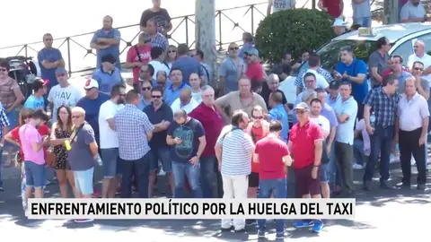 Partido Popular y Ciudadanos acusan al Gobierno de ser responsable de la huelga del taxi Partido Popular y Ciudadanos acusan al Gobierno de ser responsable de la huelga del taxi