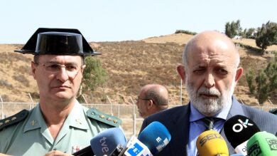 El director de la Guardia Civil, preocupado por el asalto masivo en Ceuta: 