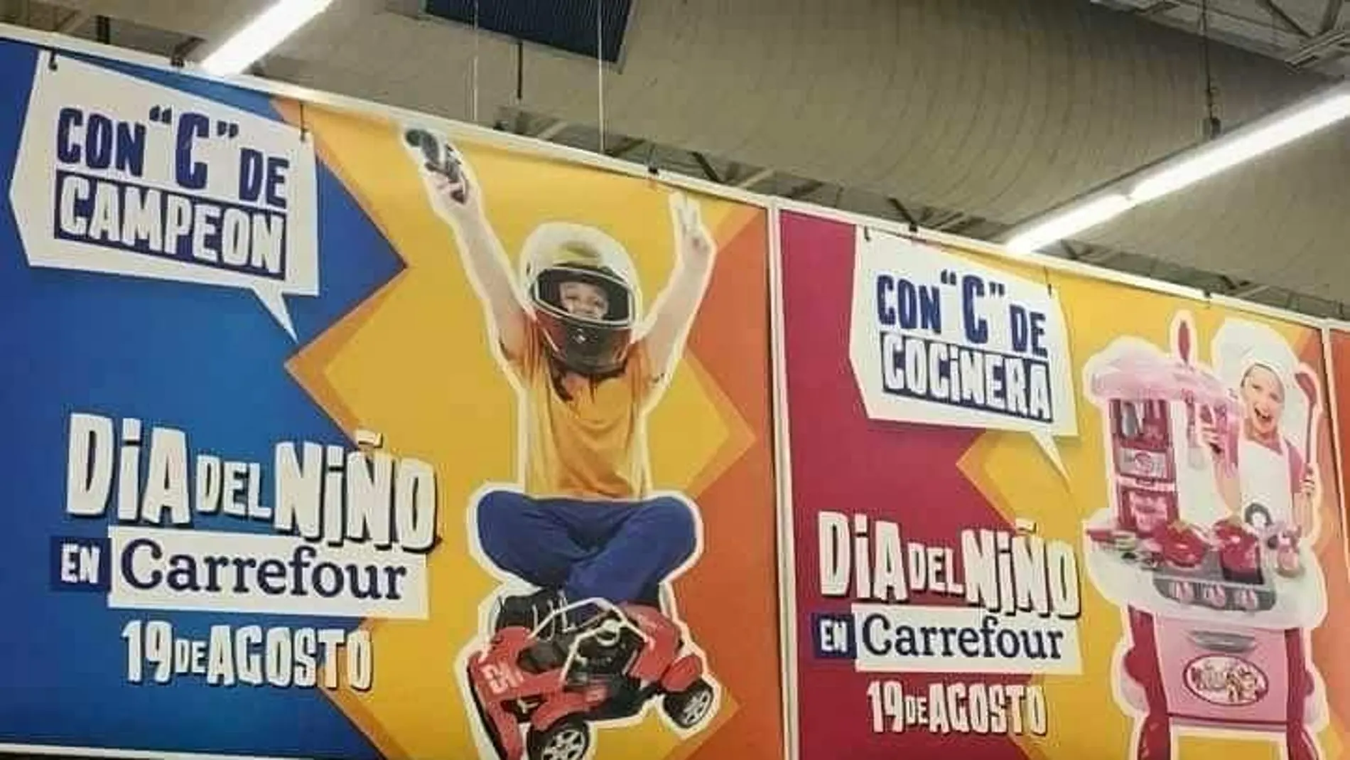 Campaña sexista de Carrefour Campaña sexista de Carrefour