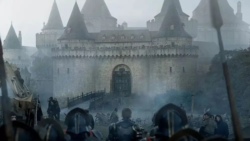 El castillo de Aguasdulces en la serie
