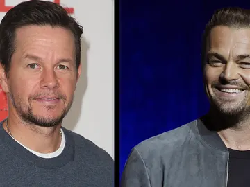 Mark Wahlberg y Leonardo DiCaprio Mark Wahlberg y Leonardo DiCaprio