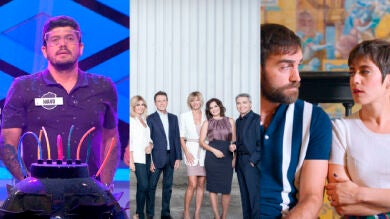 Antena 3 (11,4%), TV líder de la Sobremesa, sube y logra los informativos, la ficción nacional y los concursos más vistos del mes