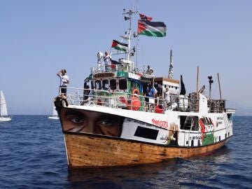 'La Flotilla de la Libertad' en el Mediterráneo hacia la Franja de Gaza