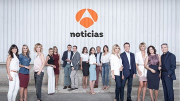 El equipo de Antena 3 Noticias al completo