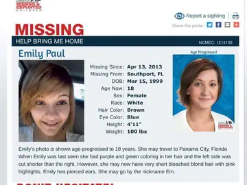 La joven desaparecida hace cinco años La joven desaparecida hace cinco años