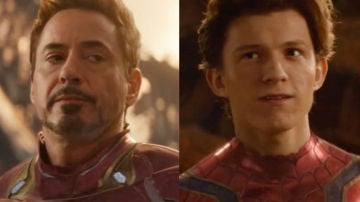 Robert Downey Jr. y Tom Holland