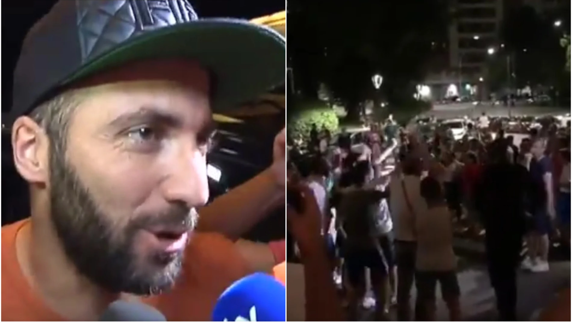 Higuaín, a su llegada a Milán Higuaín, a su llegada a Milán
