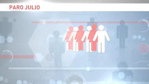 El paro baja en julio hasta los 3,13 millones de desempleados, el mejor dato en casi 10 años El paro baja en julio hasta los 3,13 millones de desempleados, el mejor dato en casi 10 años