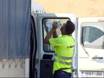 Fallece un operario de una autovía en Murcia por golpe de calor