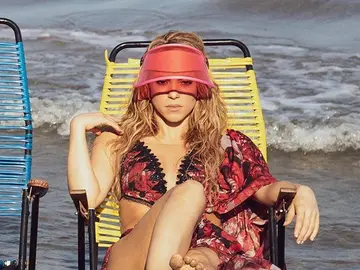 Shakira en el rodaje del videoclip de 'Clandestino' Shakira en el rodaje del videoclip de 'Clandestino'