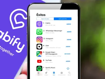 Lista de aplicaciones en el top de descargas en la pasada huelga de taxistas. Lista de aplicaciones en el top de descargas en la pasada huelga de taxistas.