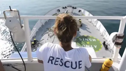 El buque 'Aquarius' regresa al Mediterráneo tras escalar en Marsella El buque 'Aquarius' regresa al Mediterráneo tras escalar en Marsella