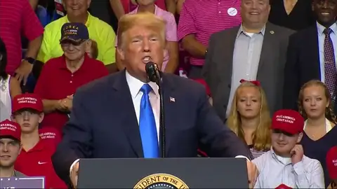 Donald Trump ataca a los medios de comunicación en una conferencia en Pensilvania Donald Trump ataca a los medios de comunicación en una conferencia en Pensilvania