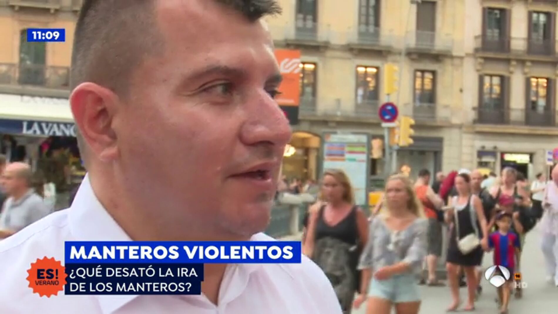 Testigo de la pelea en Barcelona: "Me dio miedo, pod&iacute;an matarme a m&iacute;"