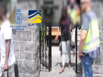 Imagen de la operación policial Imagen de la operación policial