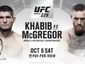 Khabib vs McGregror, el próximo 6 de octubre