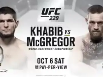 Khabib vs McGregror, el próximo 6 de octubre Khabib vs McGregror, el próximo 6 de octubre