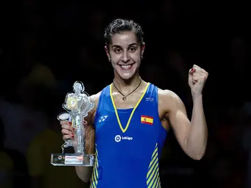 Carolina Marín, nueva campeona del Mundo de bádminton Carolina Marín, nueva campeona del Mundo de bádminton