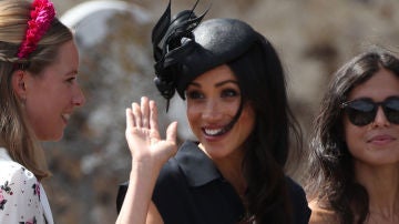 Meghan Markle en el día de su cumpleaños