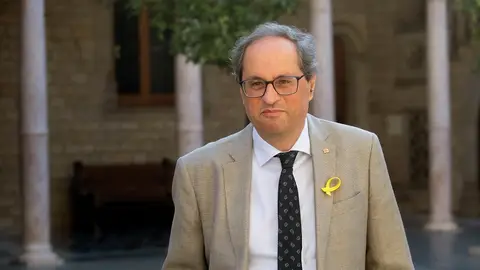 El presidente de la Generalitat, Quim Torra El presidente de la Generalitat, Quim Torra