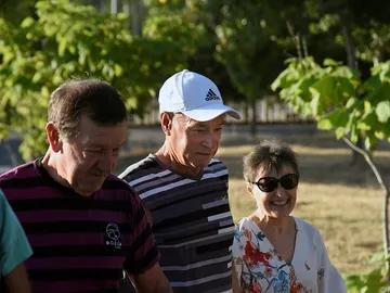 Santi Potros a su salida de la prisión de Topas (Salamanca) Santi Potros a su salida de la prisión de Topas (Salamanca)