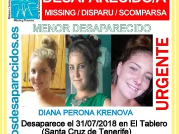 Desaparecida en El Tableto, Tenerife. Desaparecida en El Tableto, Tenerife.