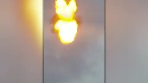 Las imágenes del dron que explotó en el acto de Maduro Las imágenes del dron que explotó en el acto de Maduro