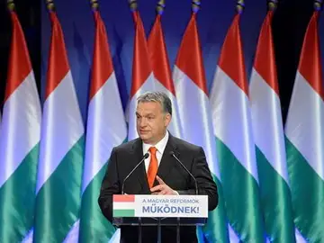 En la imagen el presidente de Hungría Viktor Orbán En la imagen el presidente de Hungría Viktor Orbán