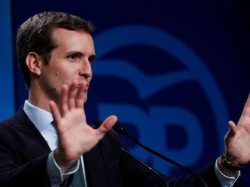 El presidente del PP y diputado por Ávila, Pablo Casado