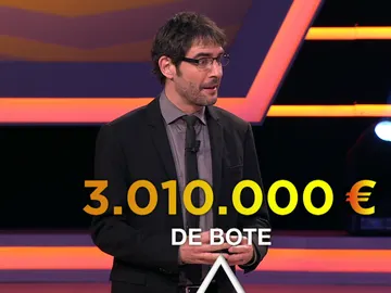El equipo ganador de '¡Boom!' se llevará el bote más grande de la televisión: más de 3 millones de euros El equipo ganador de '¡Boom!' se llevará el bote más grande de la televisión: más de 3 millones de euros