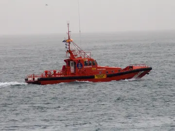 Una embarcación de Salvamento Marítimo Una embarcación de Salvamento Marítimo
