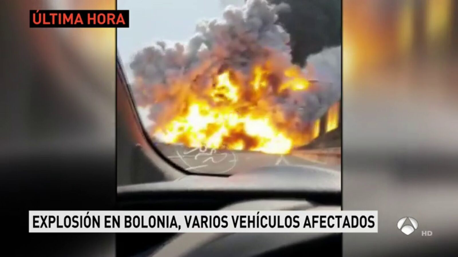 Al menos dos muertos y casi un centenar heridos en una explosión de un camión cisterna en Bolonia
