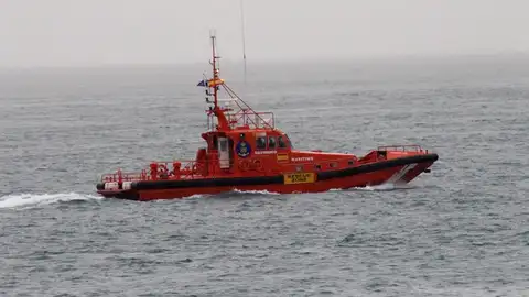 Imagen de archivo de una embarcación de Salvamento Marítimo En la imagen una embarcación de Salvamento Marítimo