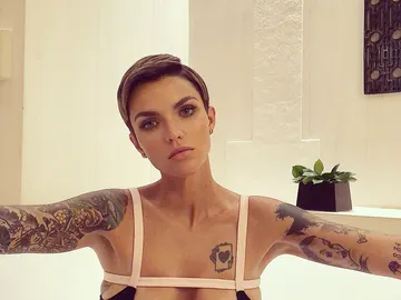 La actriz Ruby Rose La actriz Ruby Rose