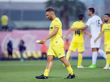 Santiago Cazorla durante la pretemporada con el Villareal C.F Santiago Cazorla durante la pretemporada con el Villareal C.F