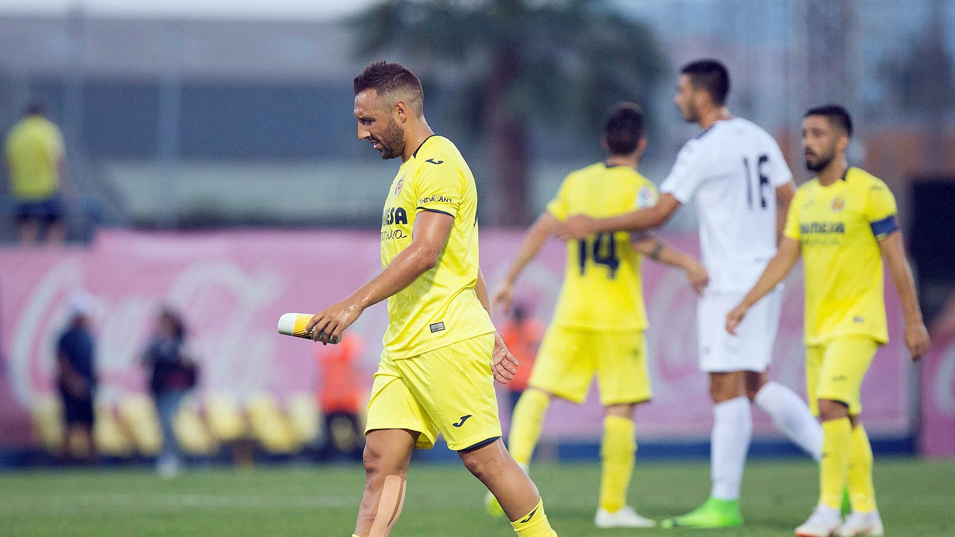 Santiago Cazorla durante la pretemporada con el Villareal C.F Santiago Cazorla durante la pretemporada con el Villareal C.F