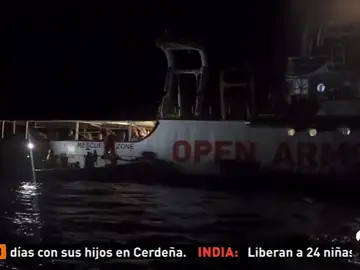 Algeciras espera la llegada del Open Arms con 87 inmigrantes a bordo Algeciras espera la llegada del Open Arms con 87 inmigrantes a bordo