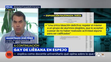 'Espejo Público' entrevista al magistrado José Pérez para hablar sobre el auto del caso de Pablo Casado
